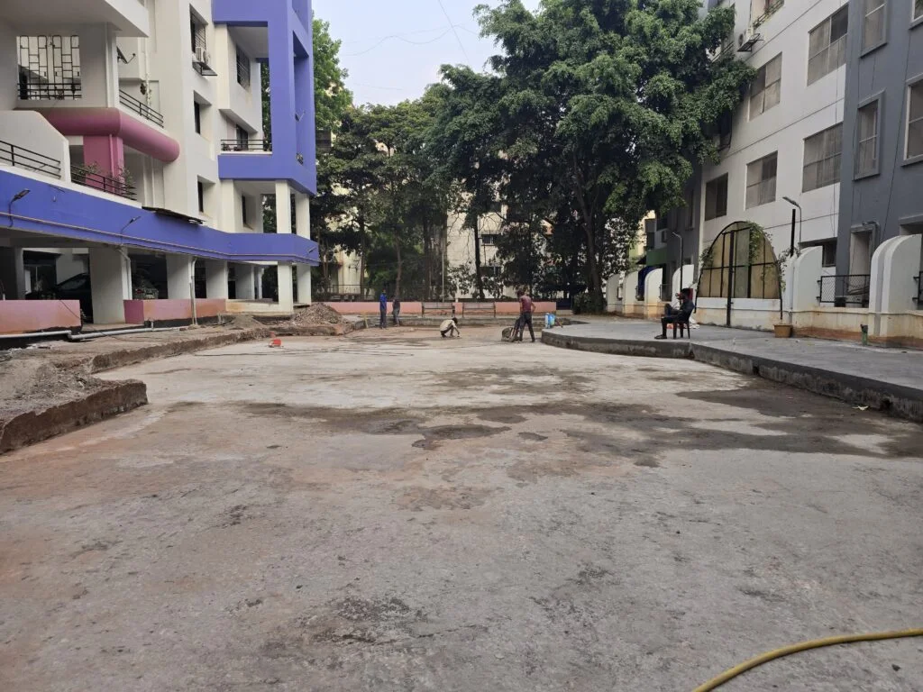 This image has an empty alt attribute; its file name is Podium-Slab-Basement-Waterproofing-1024x768.jpg