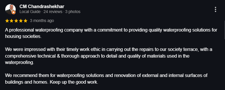 Google Review Screenshot 4