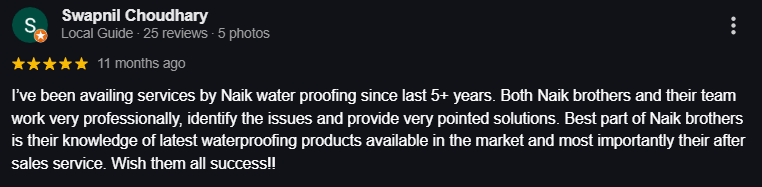 Google Review Screenshot 2